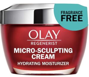 Olay Regenerist Micro-Sculpting Cream Face Moisturizer with Hyaluronic Acid & Niacinamide